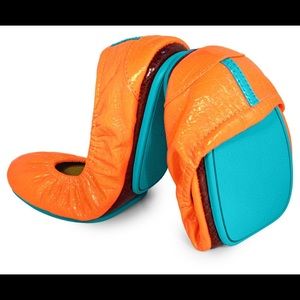 IN SEARCH OF!!  Neon Tieks in croc print! Will pay
